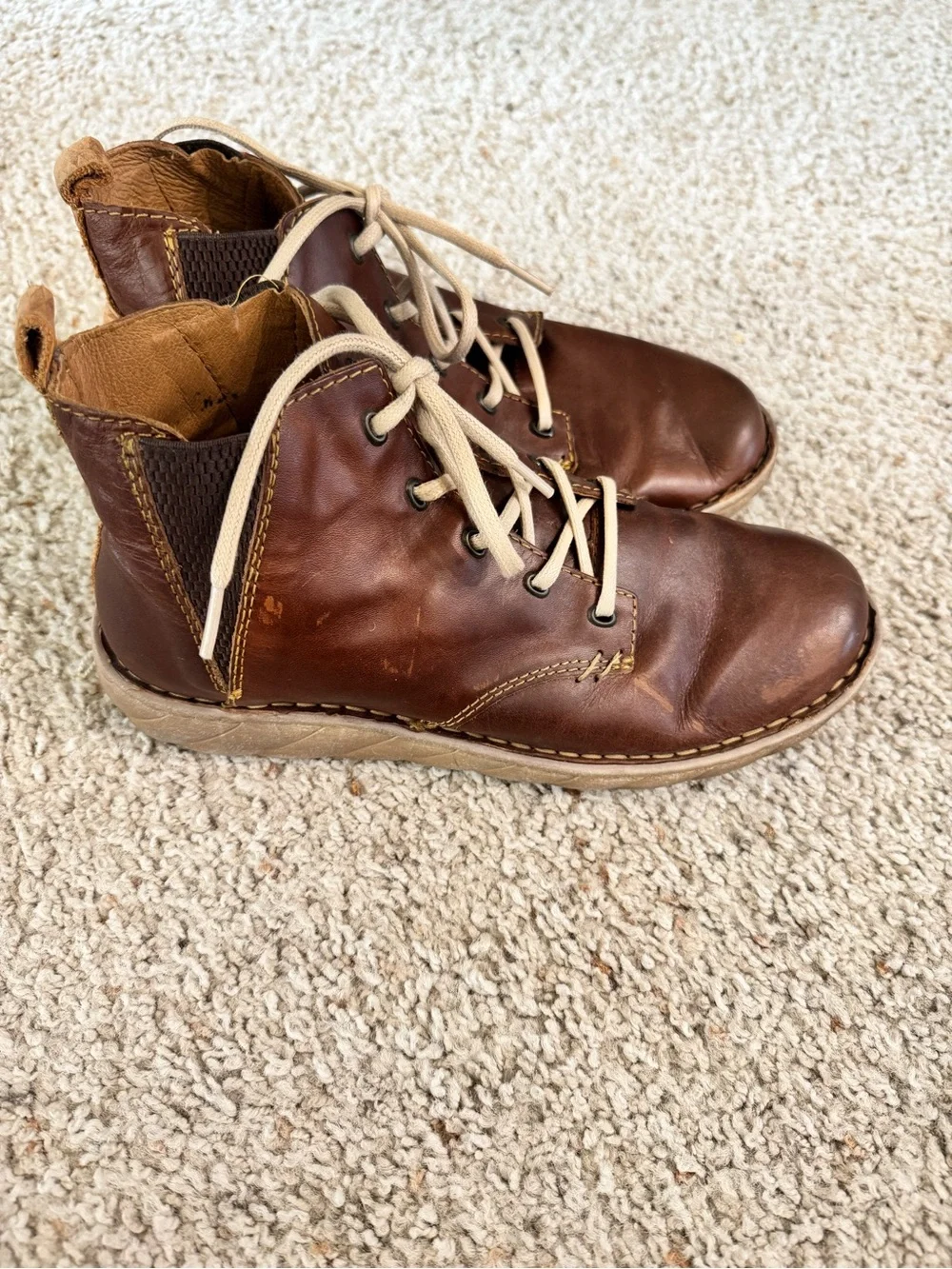 Tony Lama Lujo Sunset High Top Leather Boots